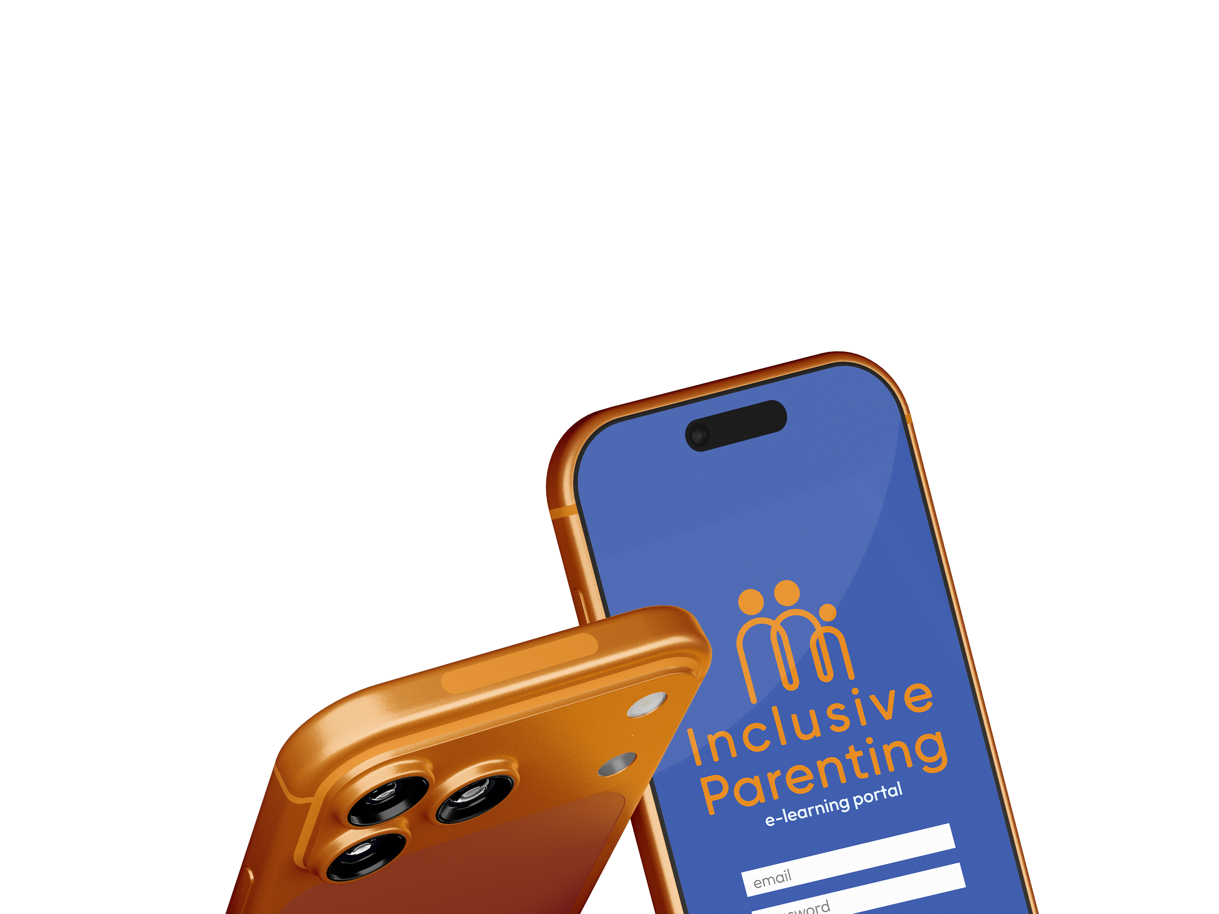 Inclusive Parenting double iPhone mockup